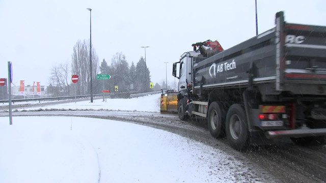 L'IRM prévoit entre un et cinq centimètres de neige, la Province de Liège largement touchée