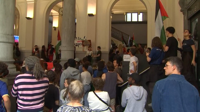 Reprise de l'occupation étudiante de l'Université de Liège pour la Palestine