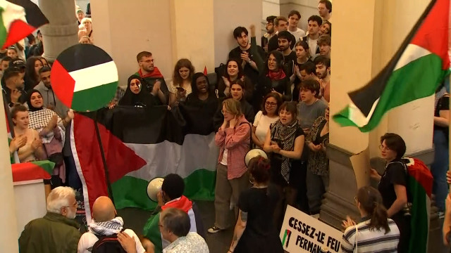 Soutien à la Palestine: les étudiants expulsés de l'ULiège