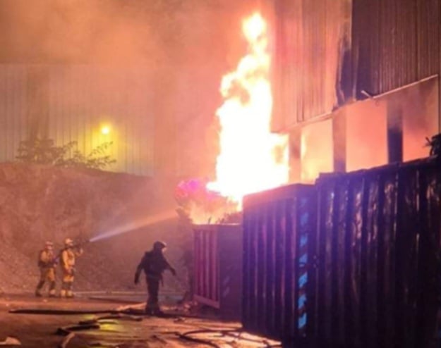 Important incendie lundi soir à Amay