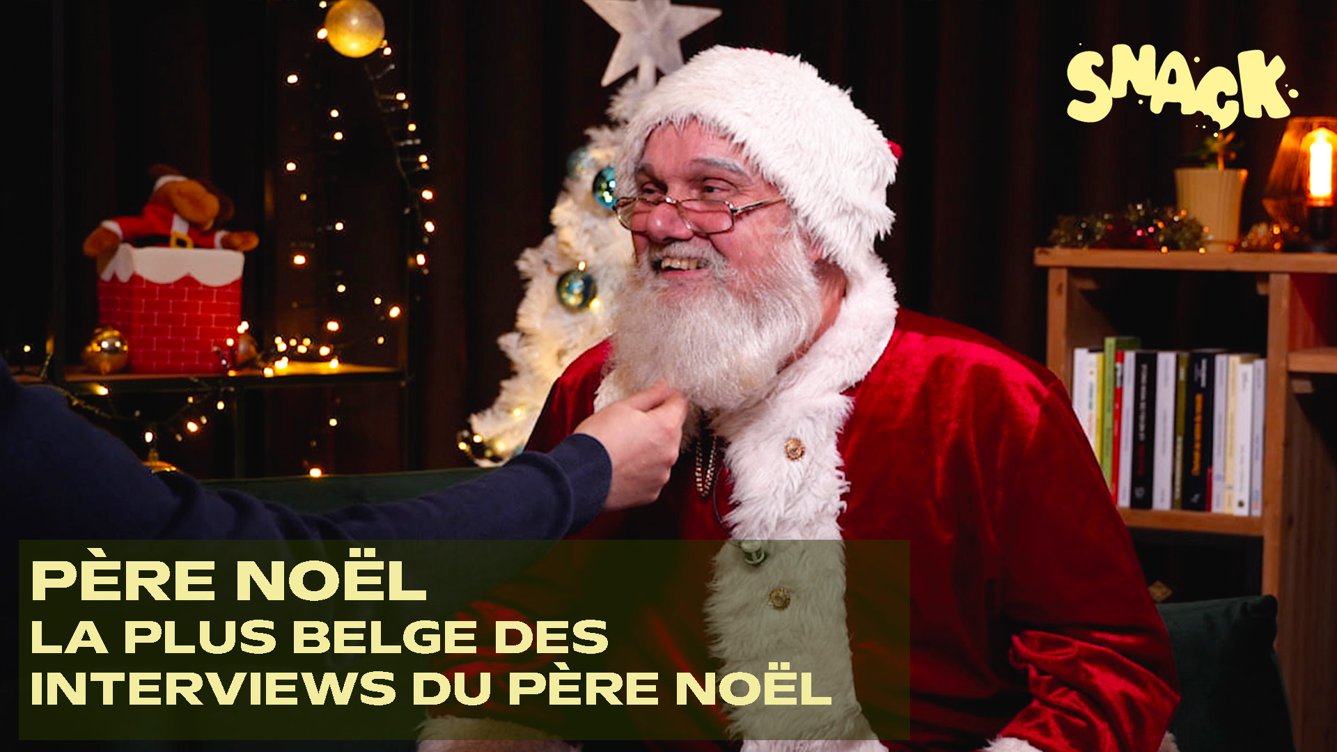 Snack : La plus liégeoise des interviews du Père Noël