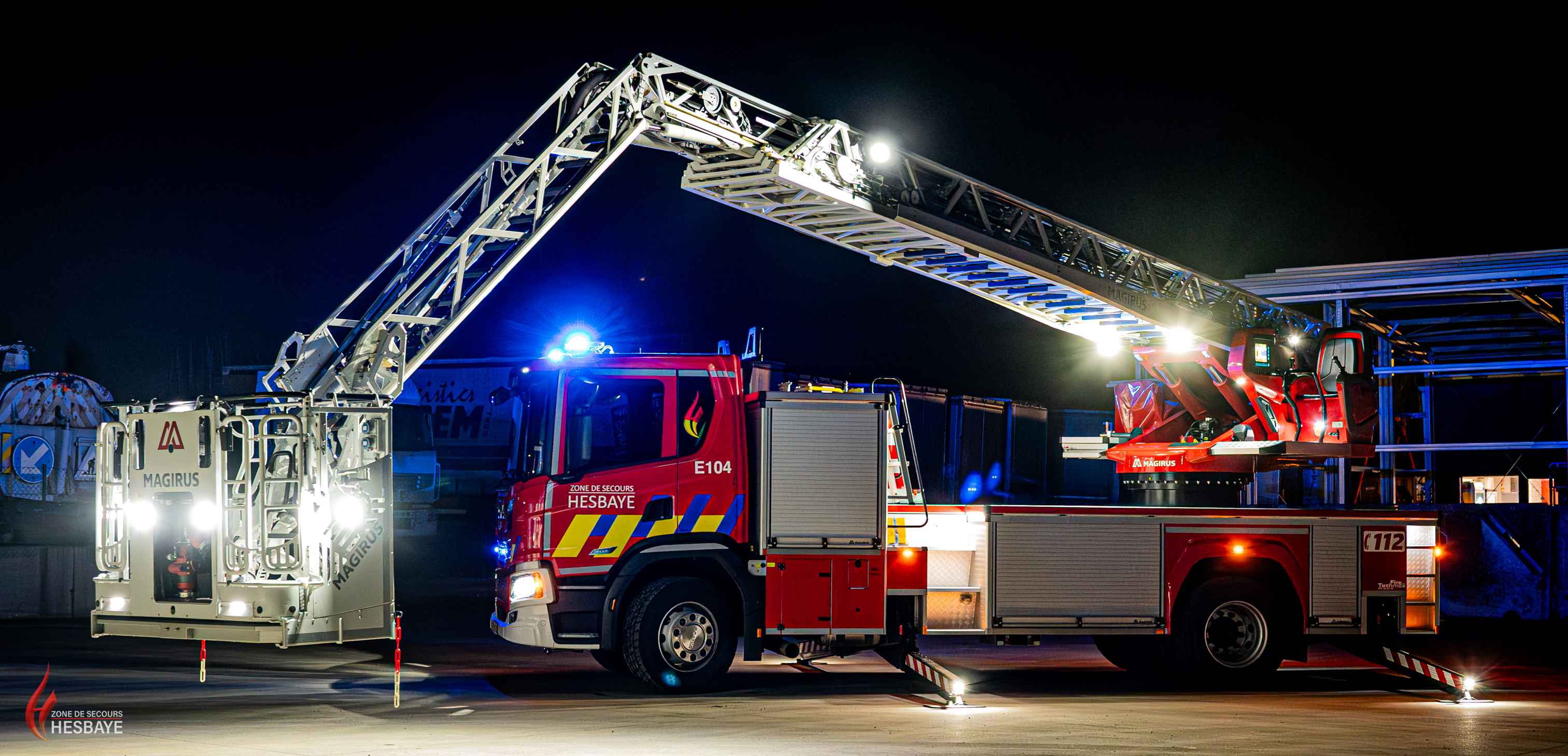 Deux camions auto-échelle de nouvelle génération pour la zone de secours Hesbaye