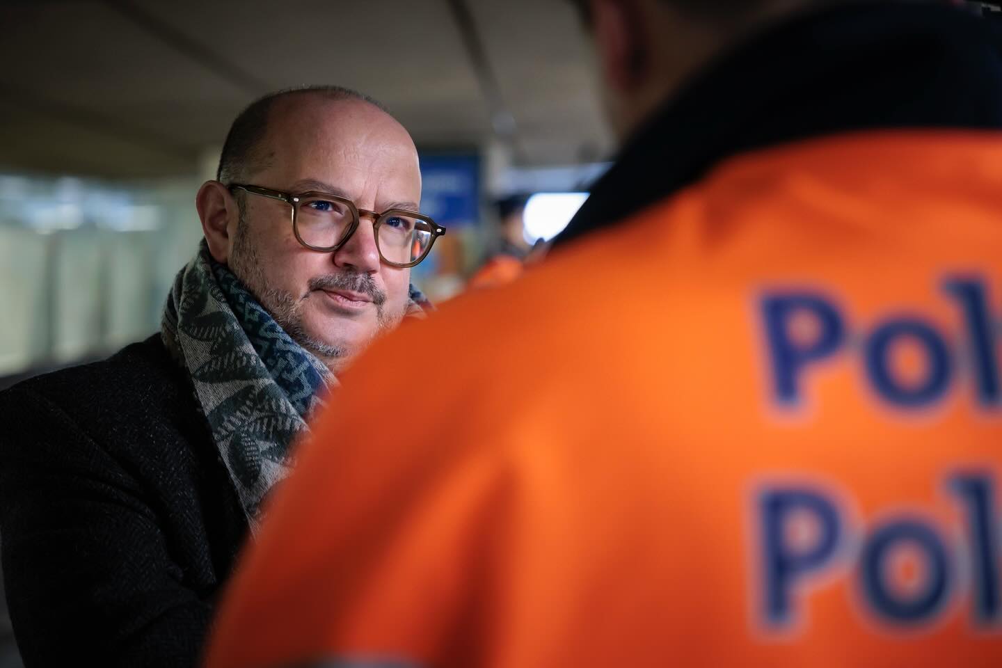 Le ministre de l'Intérieur Bernard Quintin réalise sa première visite wallonne à Waremme