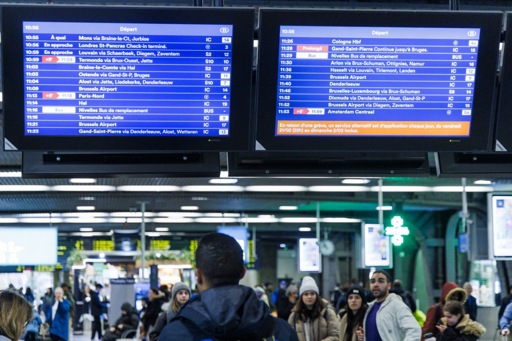 SNCB : Grève de 9 jours, la moitié des trains IC circuleront jeudi 27 février