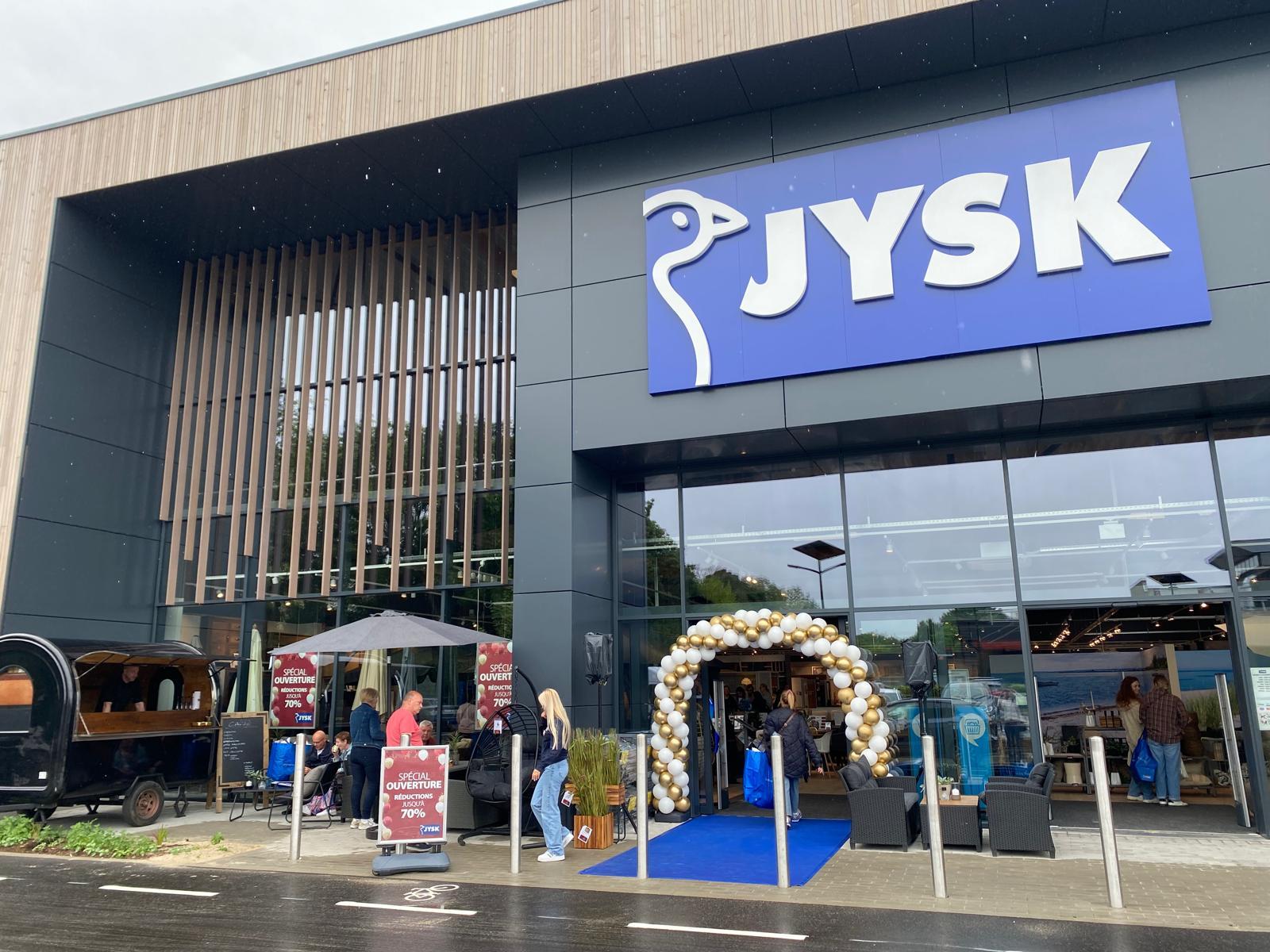 La chaîne d'ameublement JYSK s'installe à Hannut