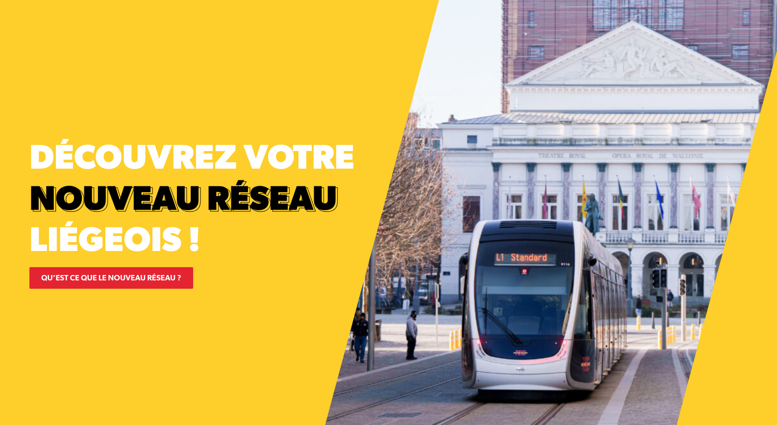 Mobilité : le nouveau site du réseau TEC Liège est en ligne, avec la refonte du réseau