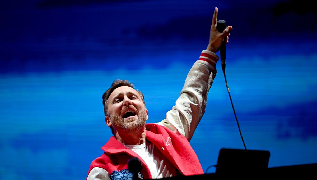 David Guetta sur la scène des Ardentes le jeudi 3 juillet