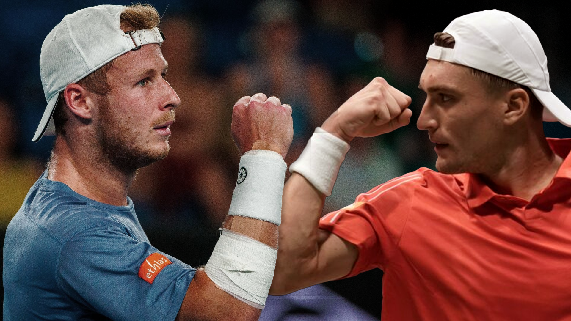 Tennis Raphaël Collignon et Gauthier Onclin passent en quarts de finale du double