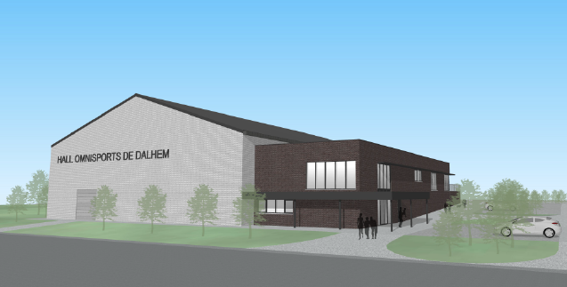 Dalhem : feu vert et subsides pour le hall omnisports de Bombaye
