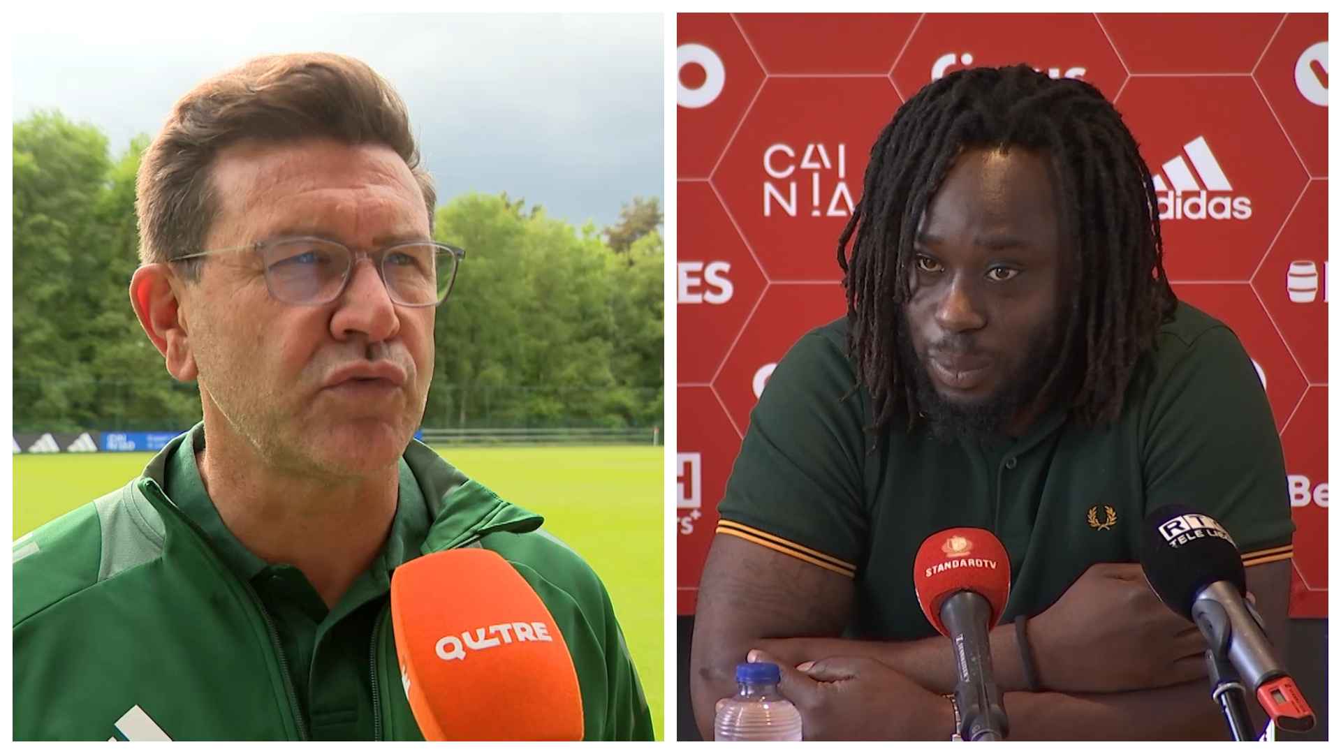 Le Standard se sépare de Sébastien Grandjean (SL16 FC) et Réginal Goreux