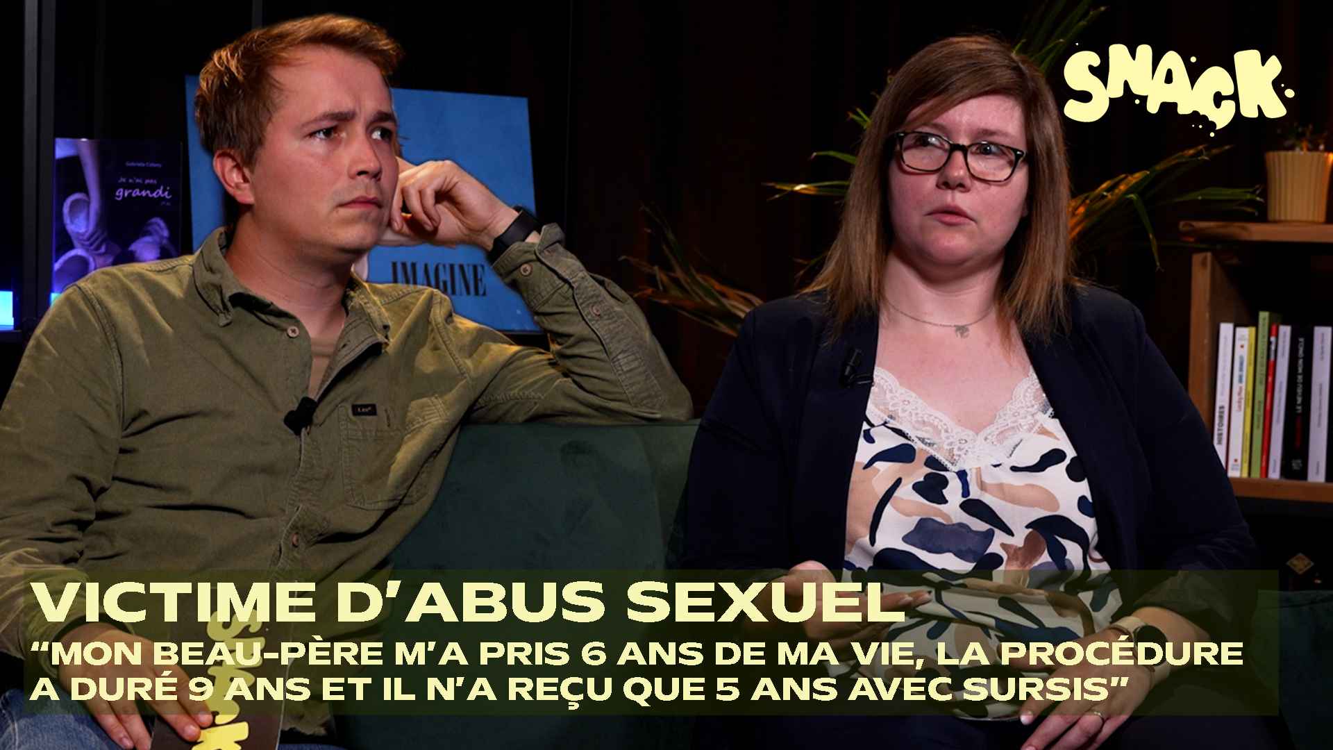 Snack - Abusée par son beau-père de ses 10 à 16 ans, elle raconte son enfance, sa reconstruction, son procès
