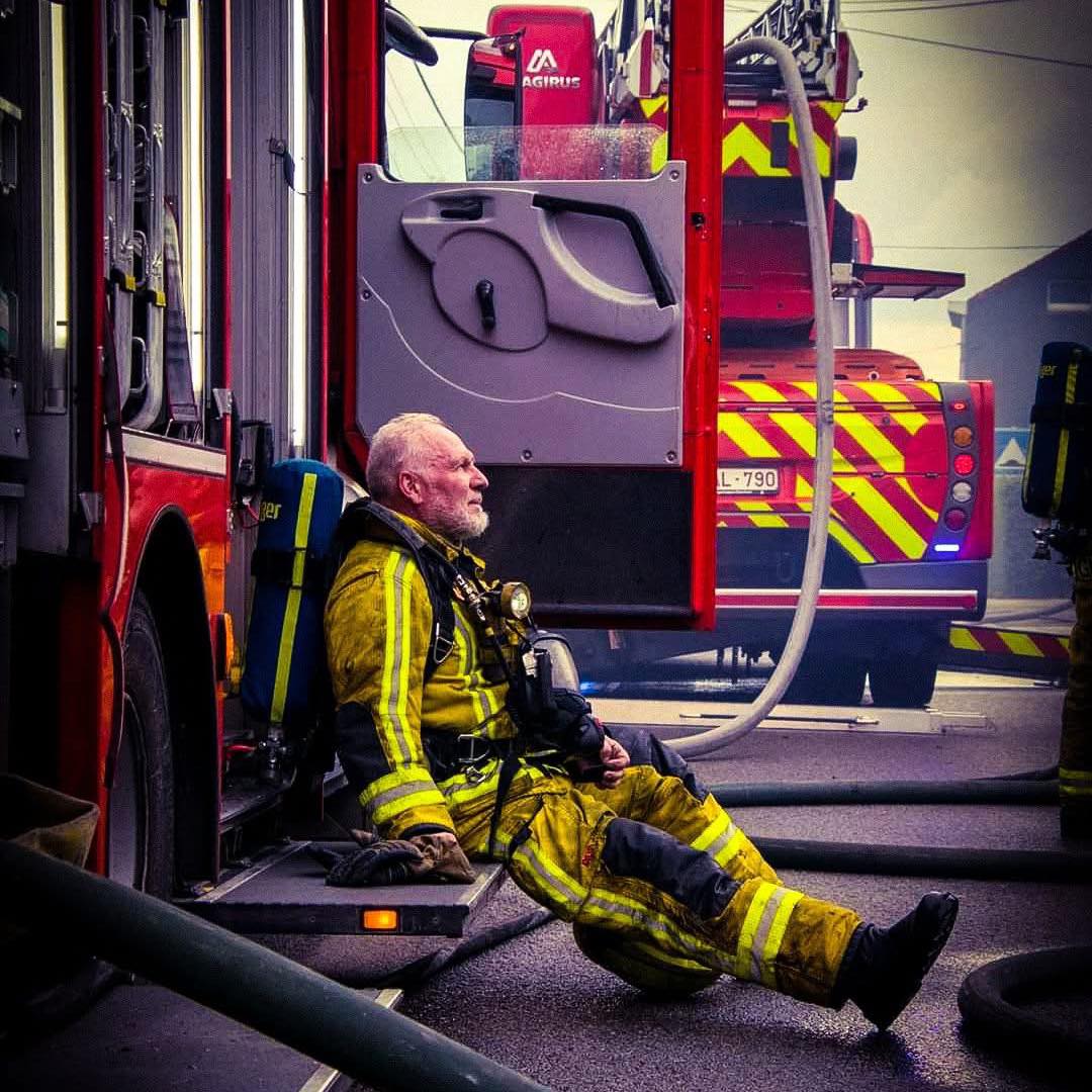 Incendie à Lantin: Marc Sarlet, le pompier grièvement blessé, sorti d'affaire