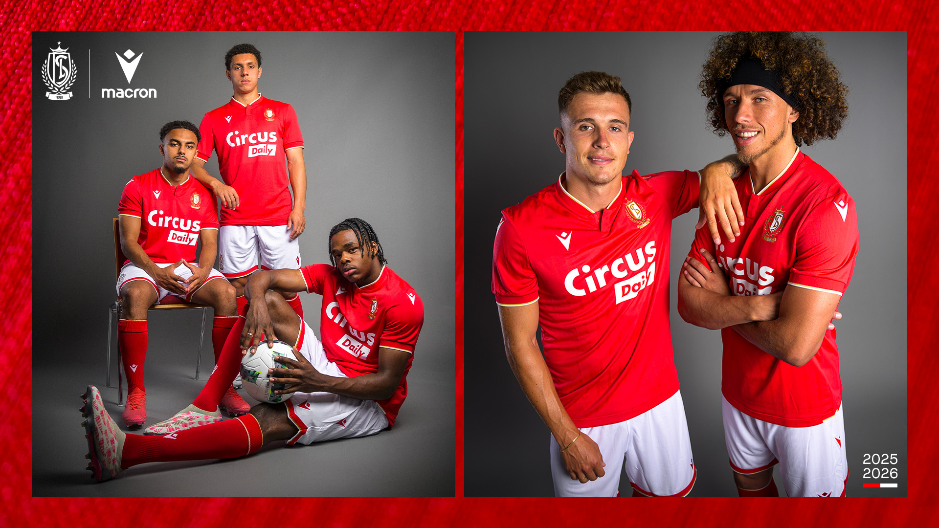 Le Standard de Liège dévoile un maillot domicile alliant tradition et durabilité