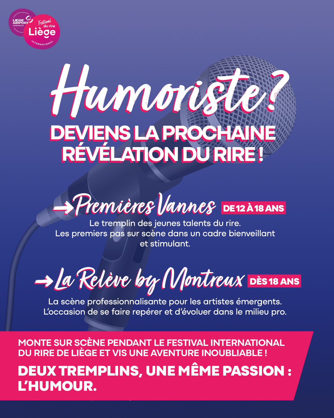 Le Festival du Rire de Liège cherche ses nouvelles étoiles