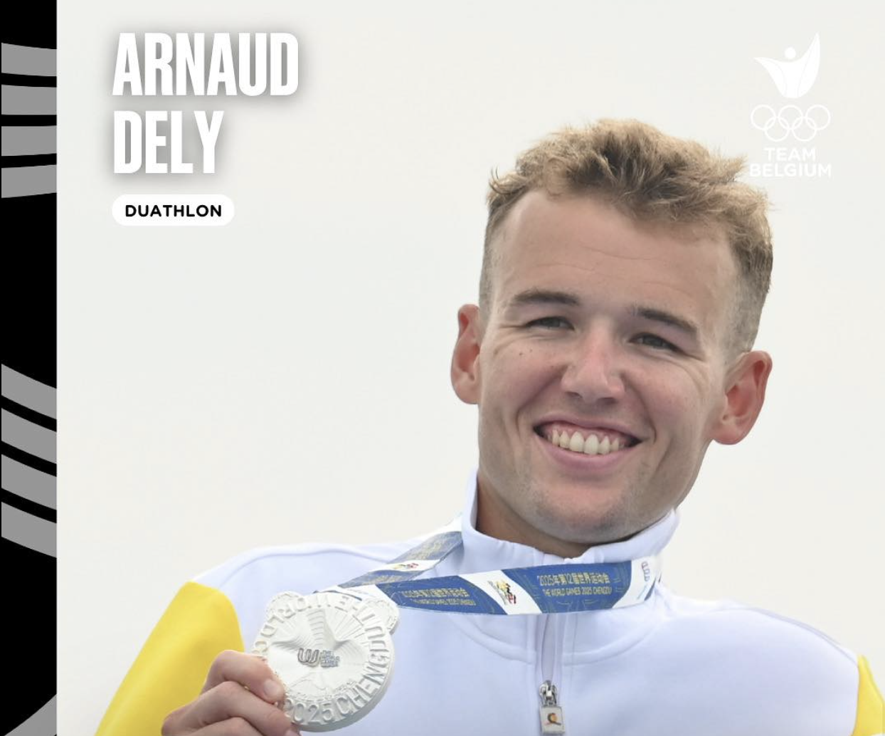 Arnaud Dely décroche l'argent aux Jeux Mondiaux