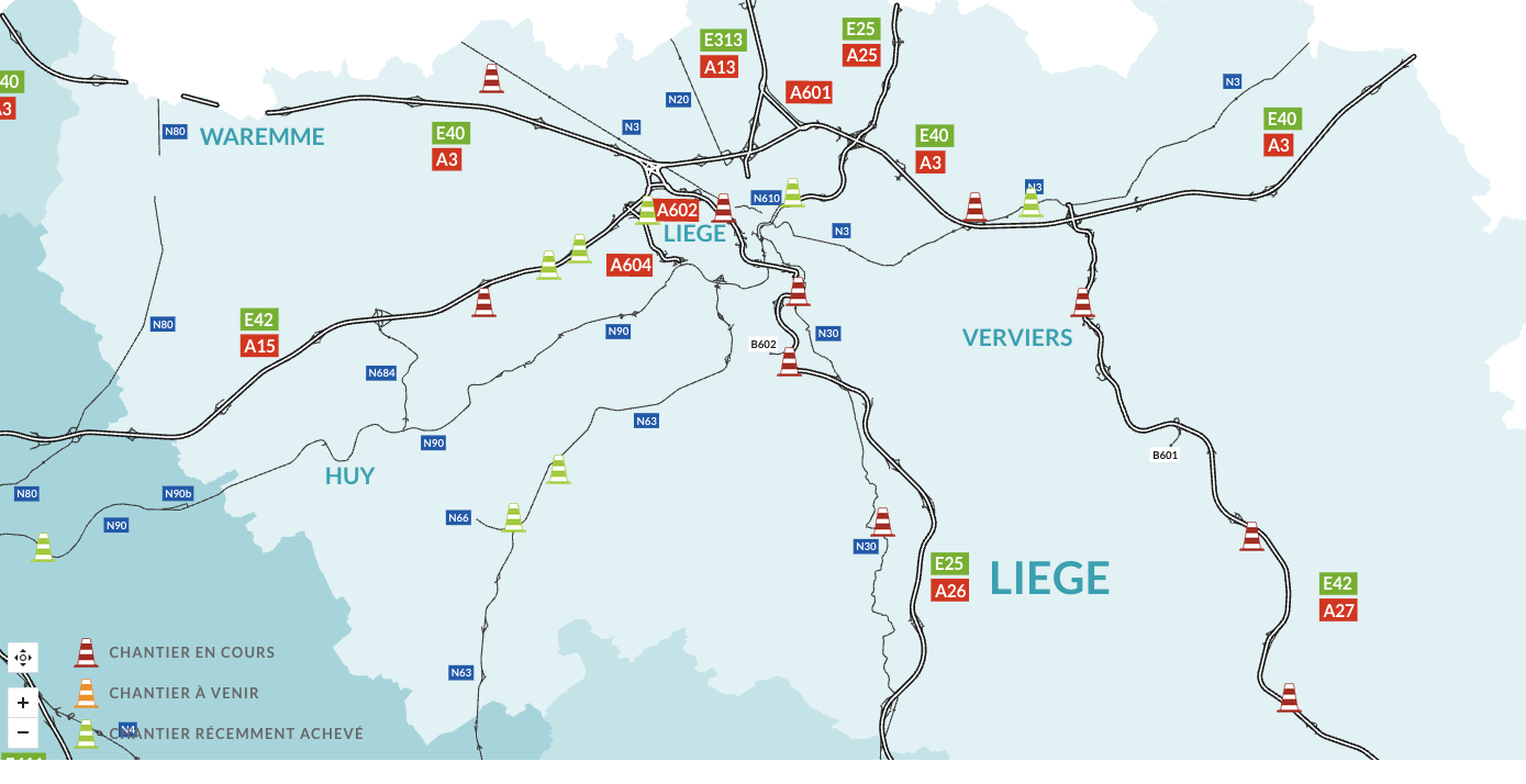 Le point sur les chantiers routiers