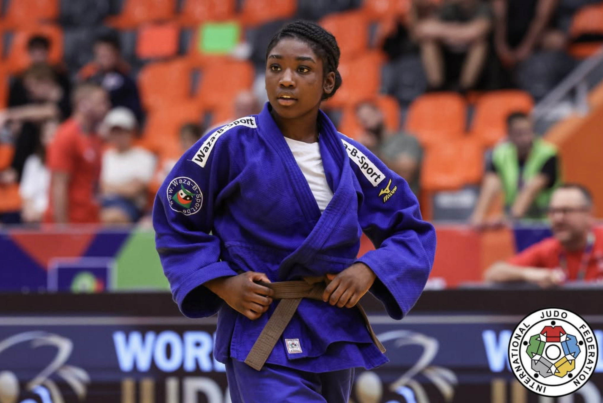 Maëlys Dapa vice-championne du monde de judo!