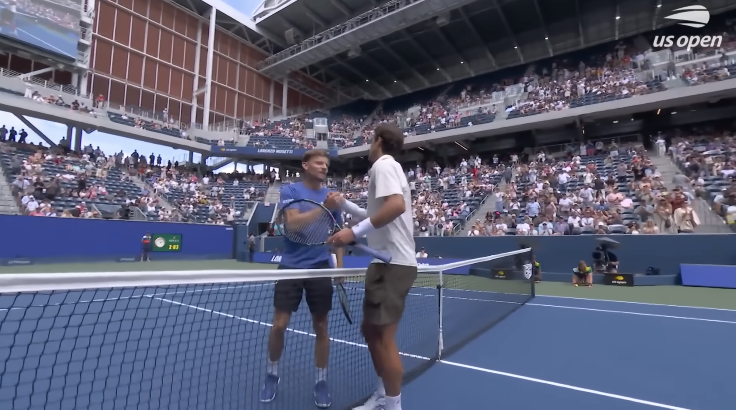 US Open : David Goffin stoppé par Lorenzo Musetti