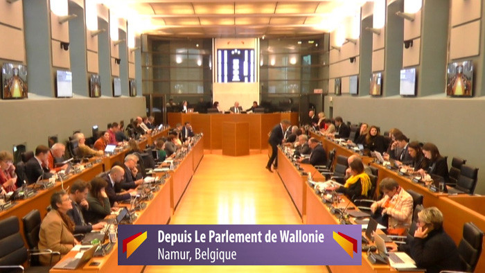 Questions parlementaires de la Région wallonne