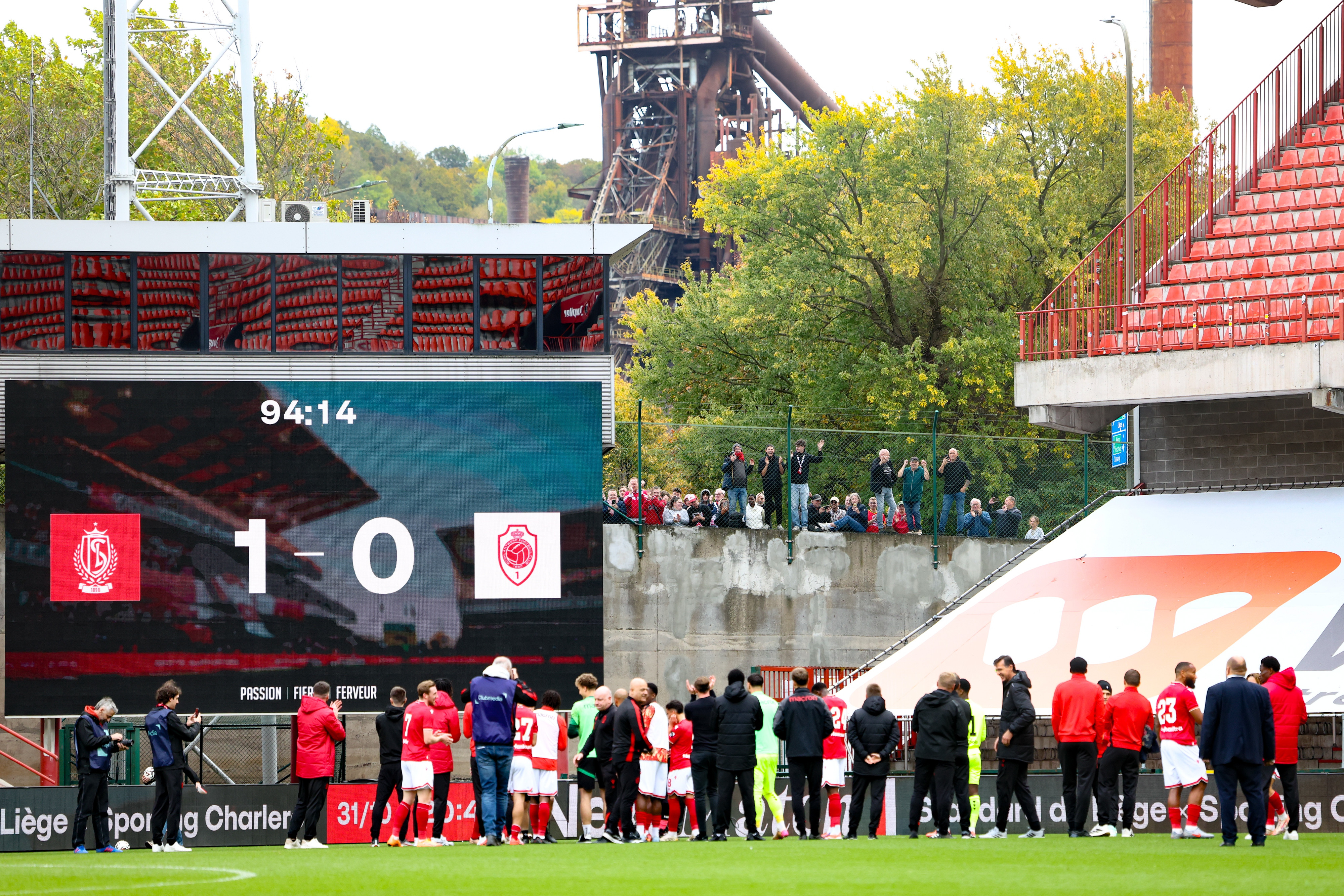 Trois jours plus tard, le Standard a bel et bien gagné contre l'Antwerp