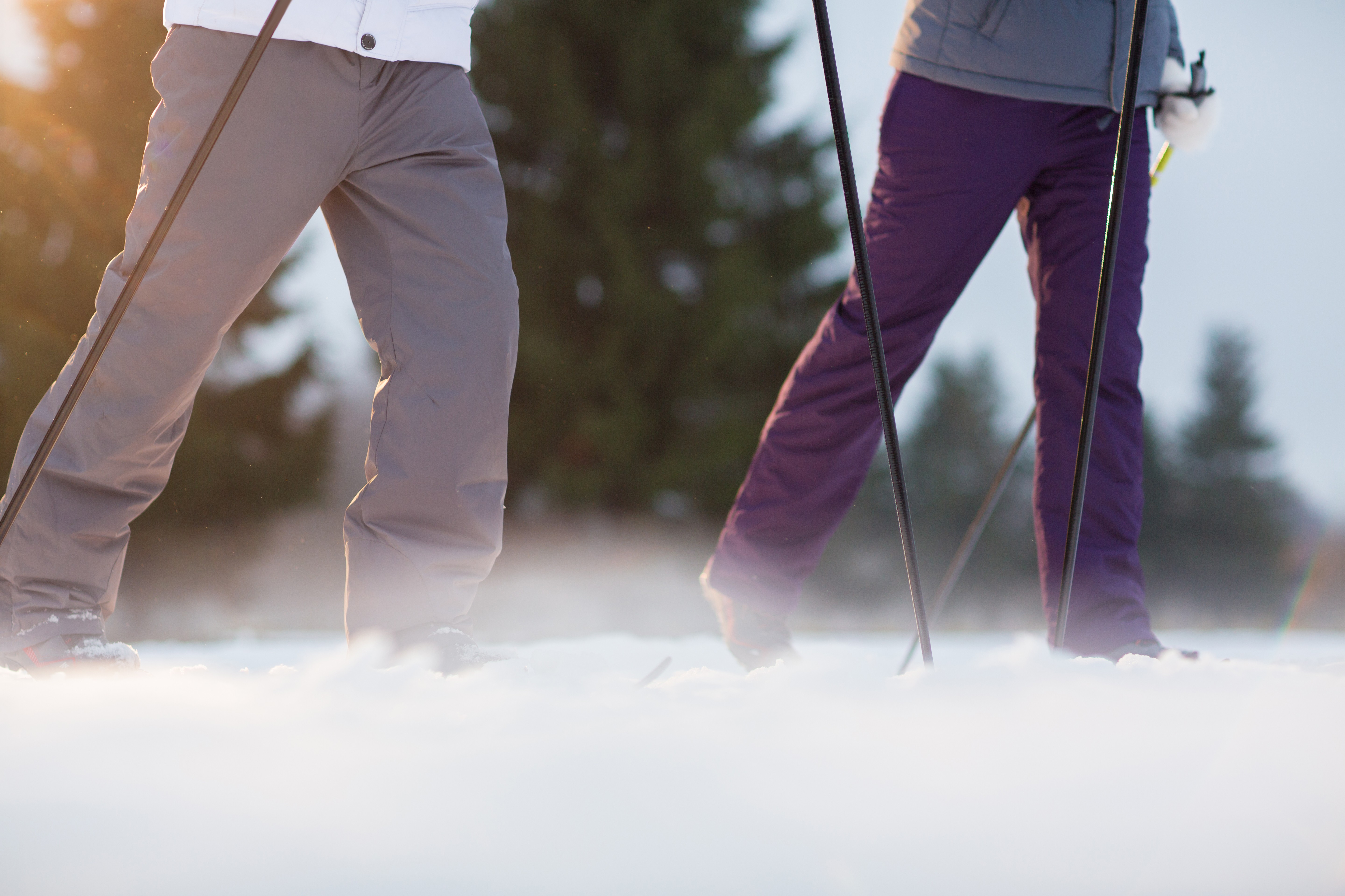 Neige : la pratique du ski de fond possible