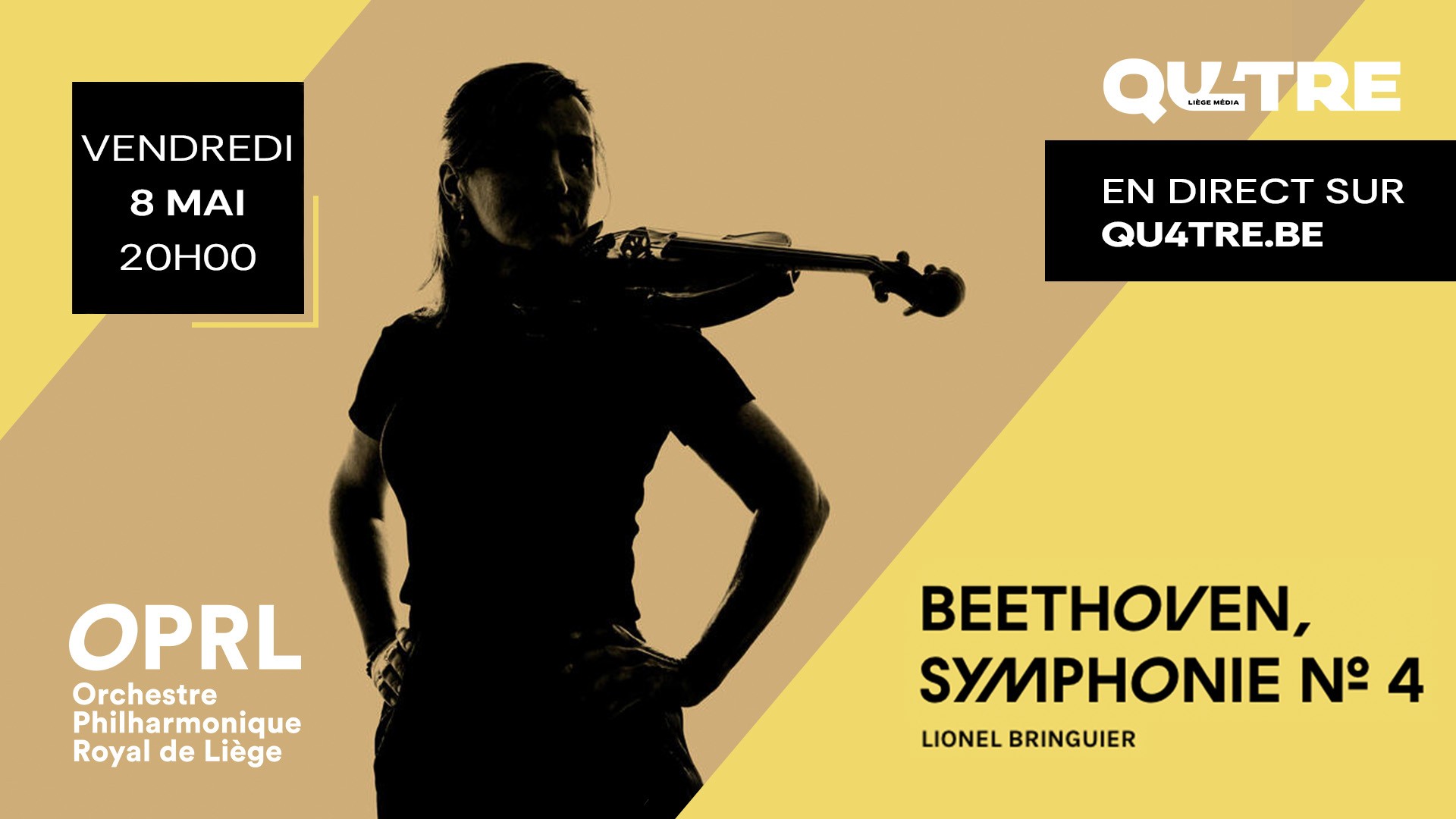Le concert de l’OPRL était en direct ce vendredi 8 mai