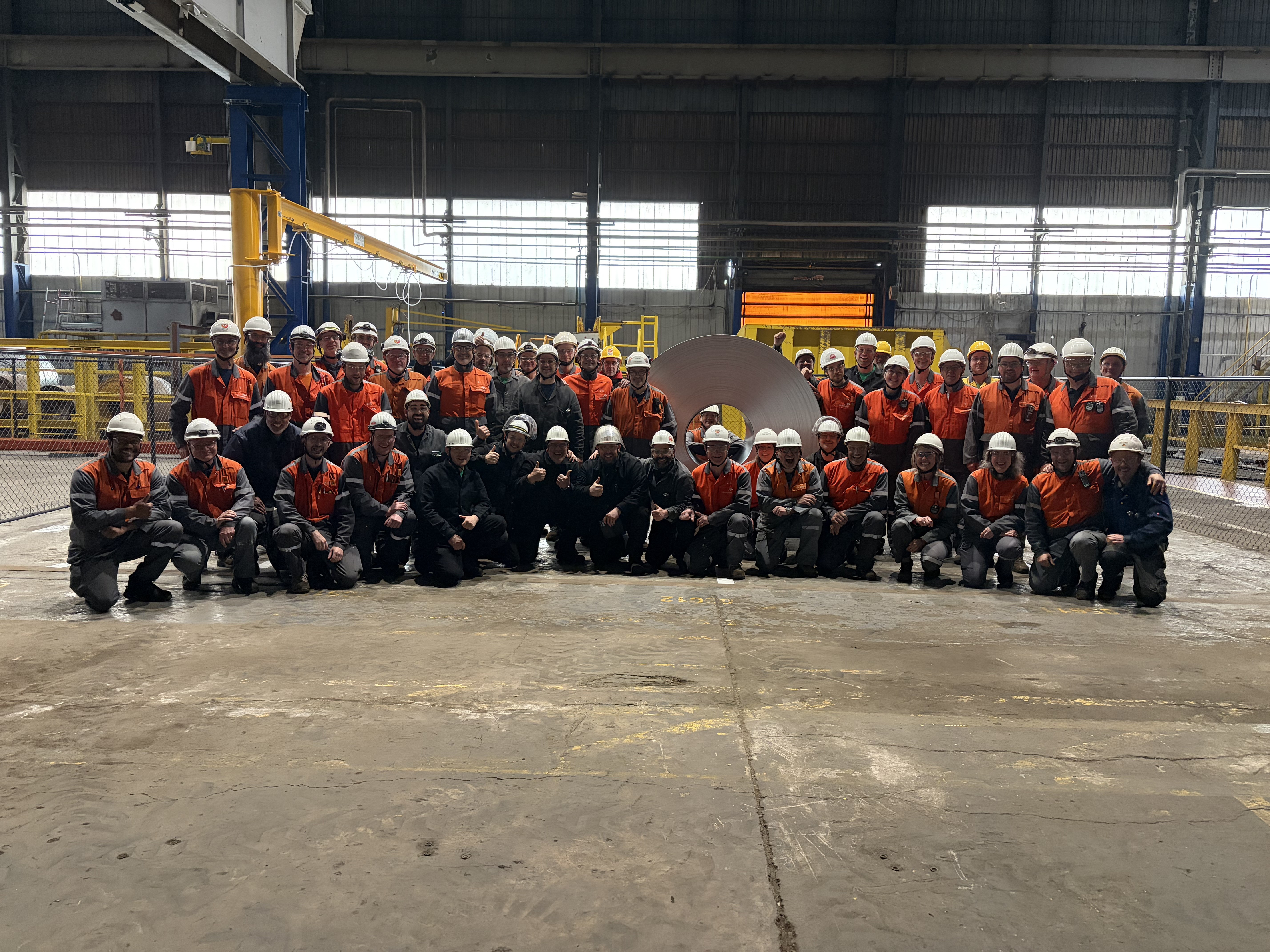 Flémalle : relance de la ligne de galvanisation par ArcelorMittal