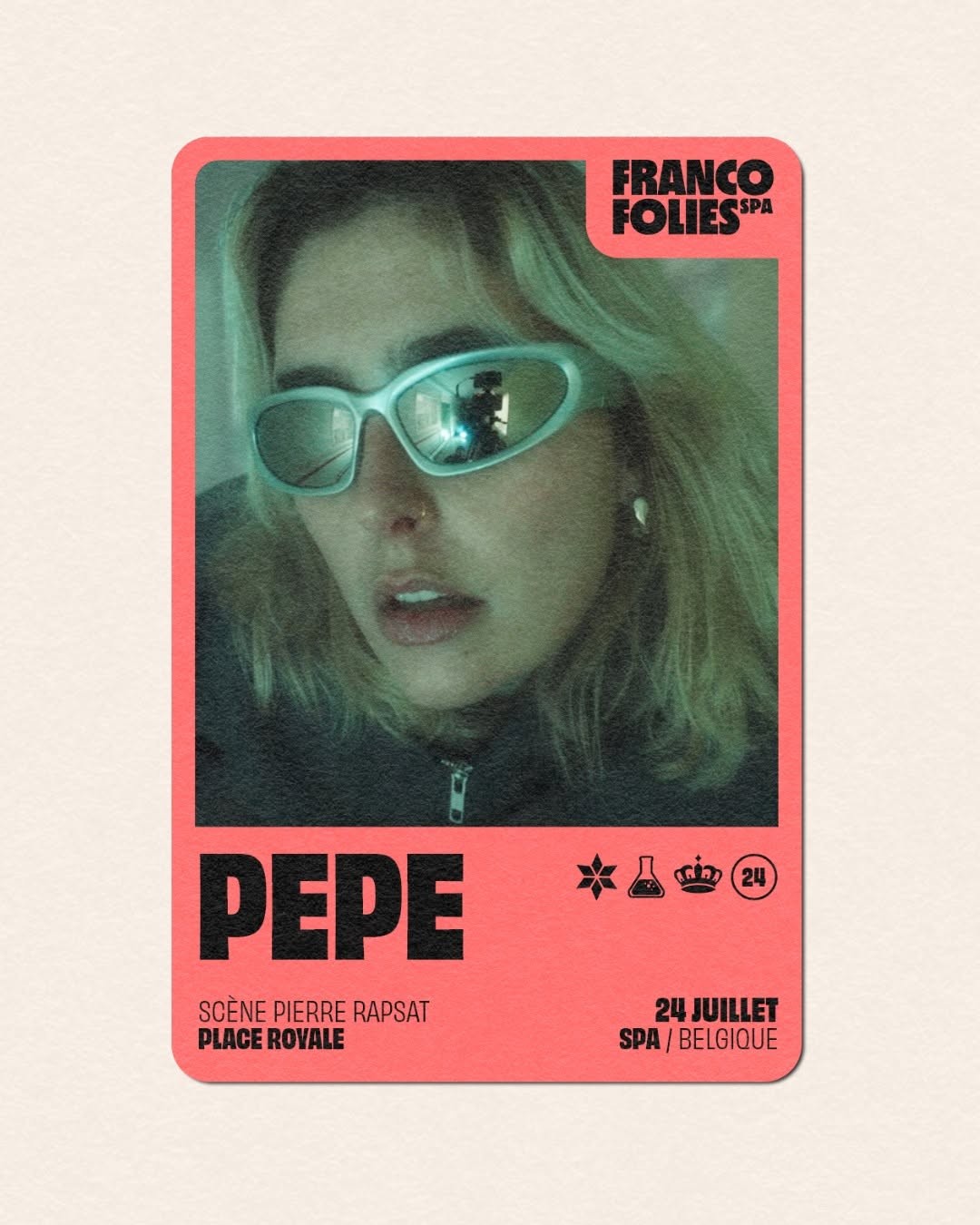 La Liégeoise Pepe au Labo des Francos