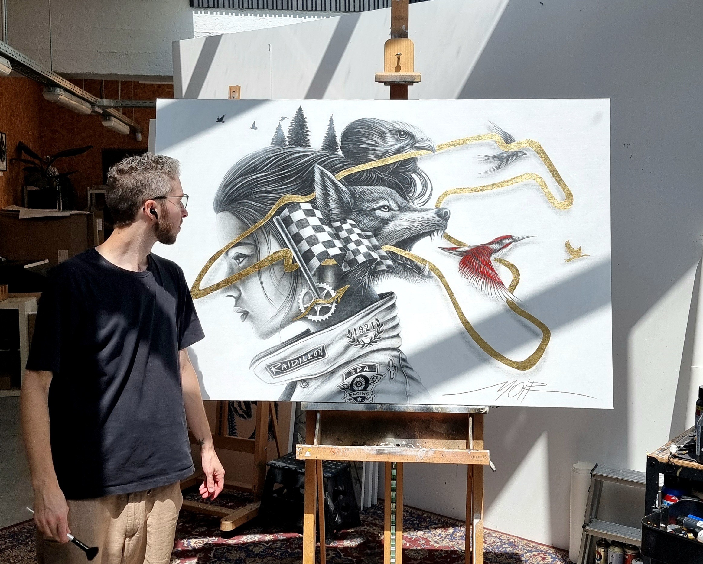 Une collaboration Noir Artist - Circuit de Spa-Francorchamps