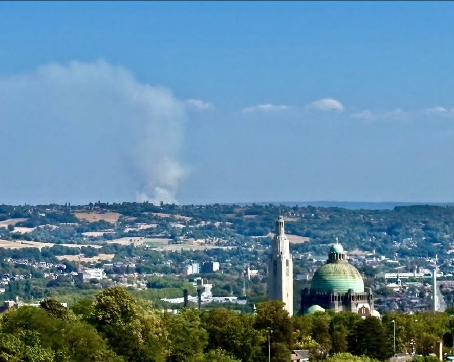 Incendie dans les Fagnes: plus de 2000  ha de végétation détruits