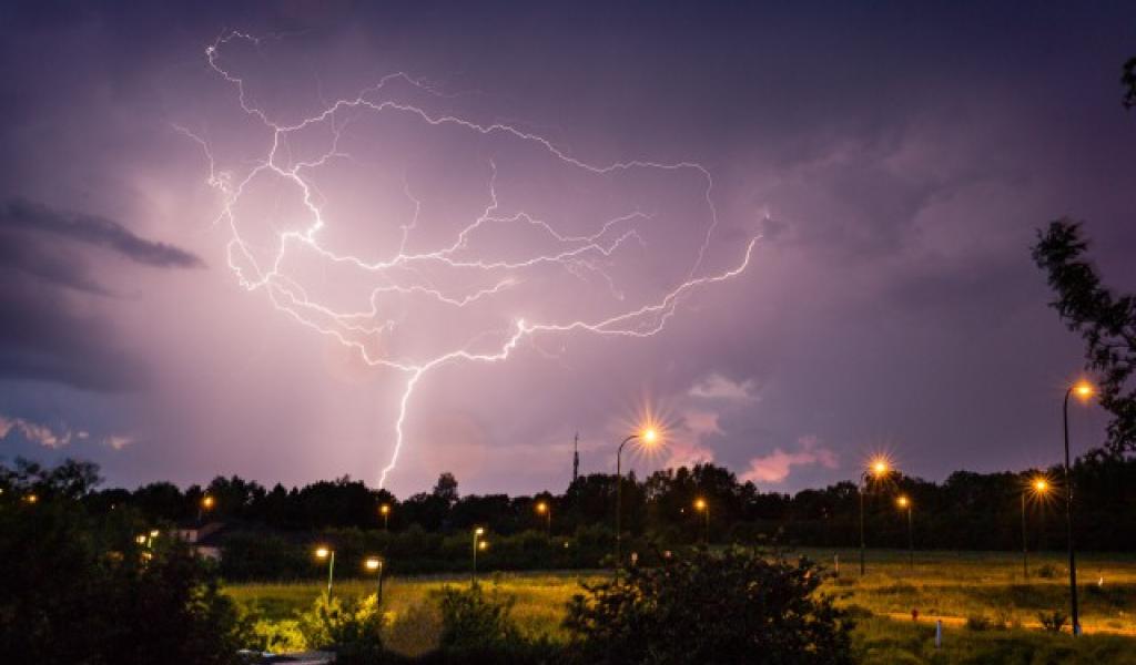 Avertissement jaune pour des orages en provinces de Liège et de Namur