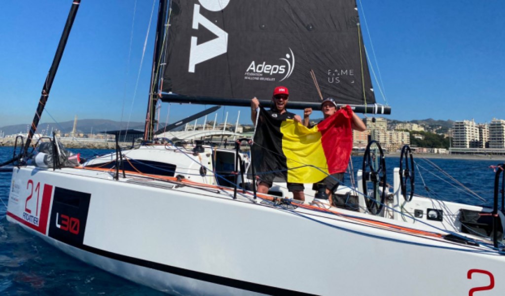 Gerckens-Faguet, un duo de skippers officiellement belge !