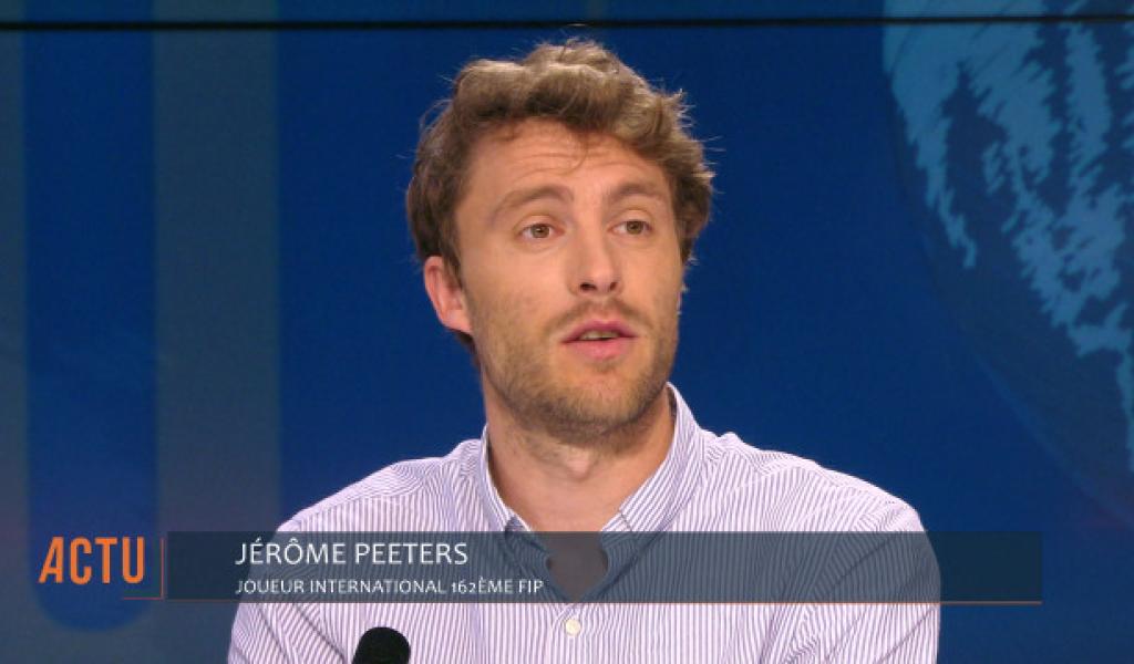 Actu L : Jérôme Peeters, joueur international de Padel