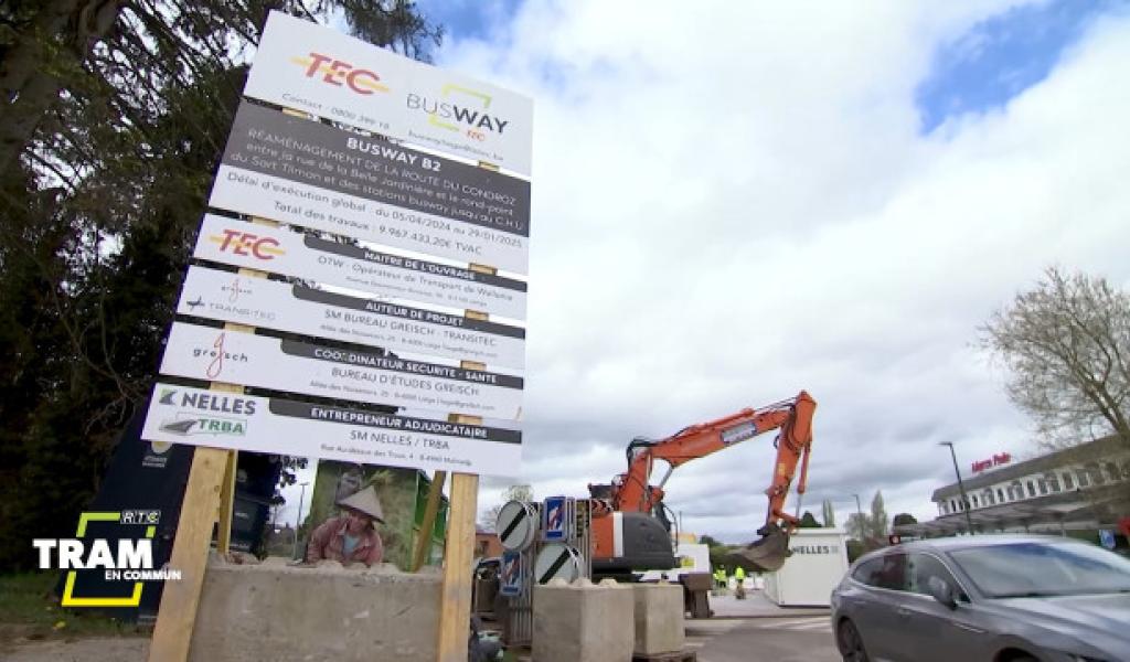 Tram En Commun S6#28 :  début des travaux pour le busway