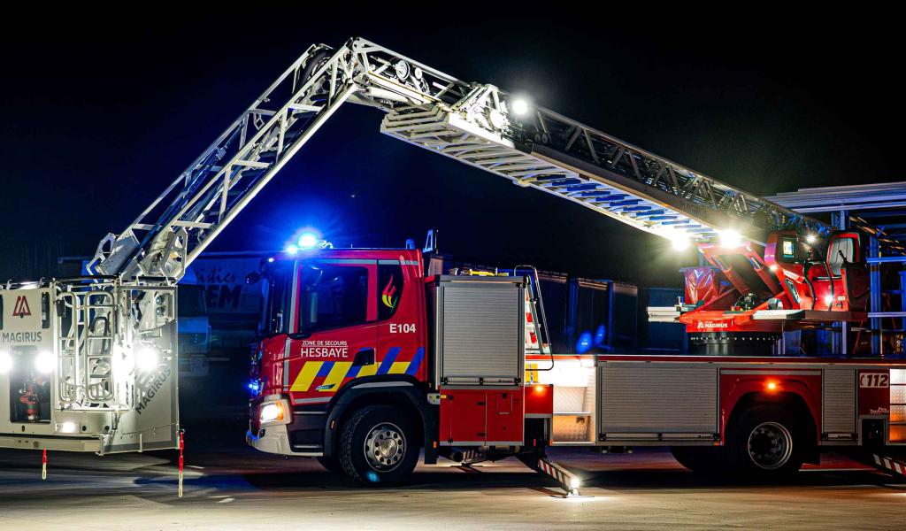 Deux camions auto-échelle de nouvelle génération pour la zone de secours Hesbaye