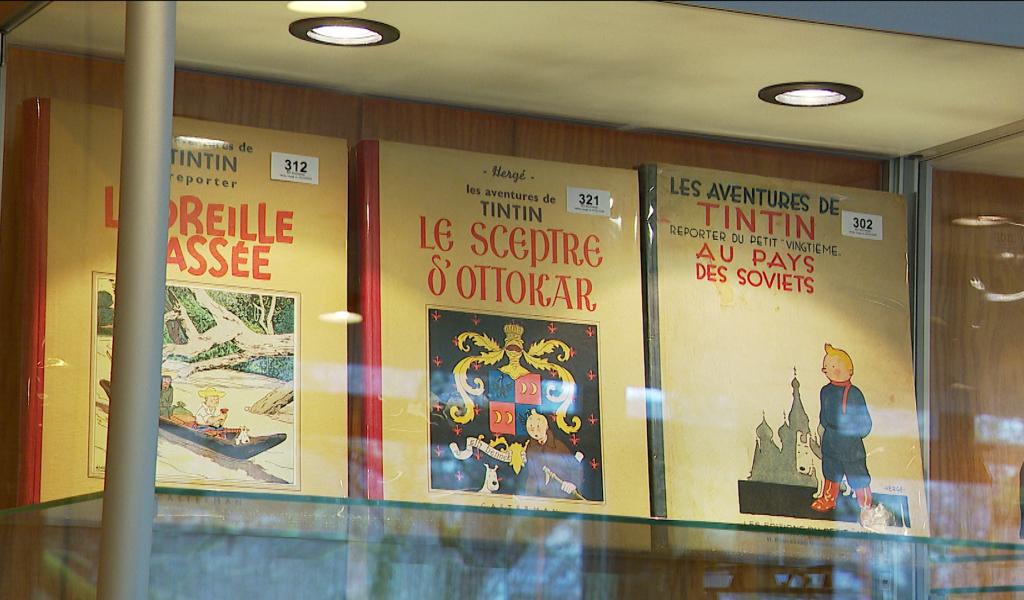 Vente aux enchères consacrée à Hergé et Tintin