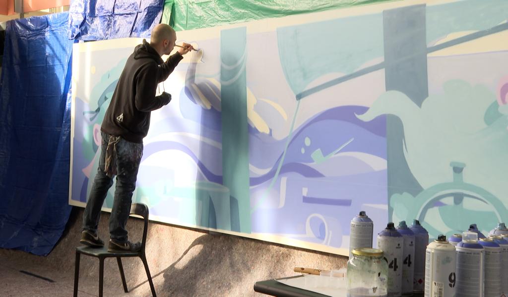 L'art urbain se dévoile à Hannut