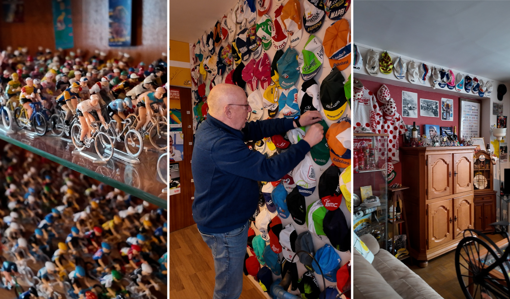 Ce passionné de cyclisme a transformé sa maison en musée