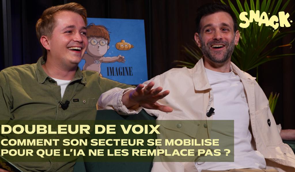 Snack - MrBeast, Lupin, Sai, Seiya, le doubleur voix Maxime Donnay nous explique tout sur son métier