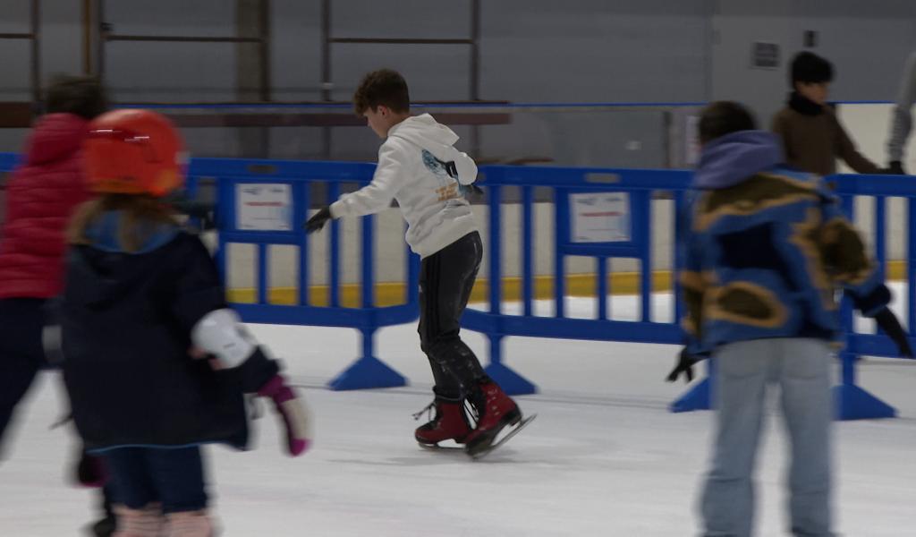 Stage de patinage à la médiacité