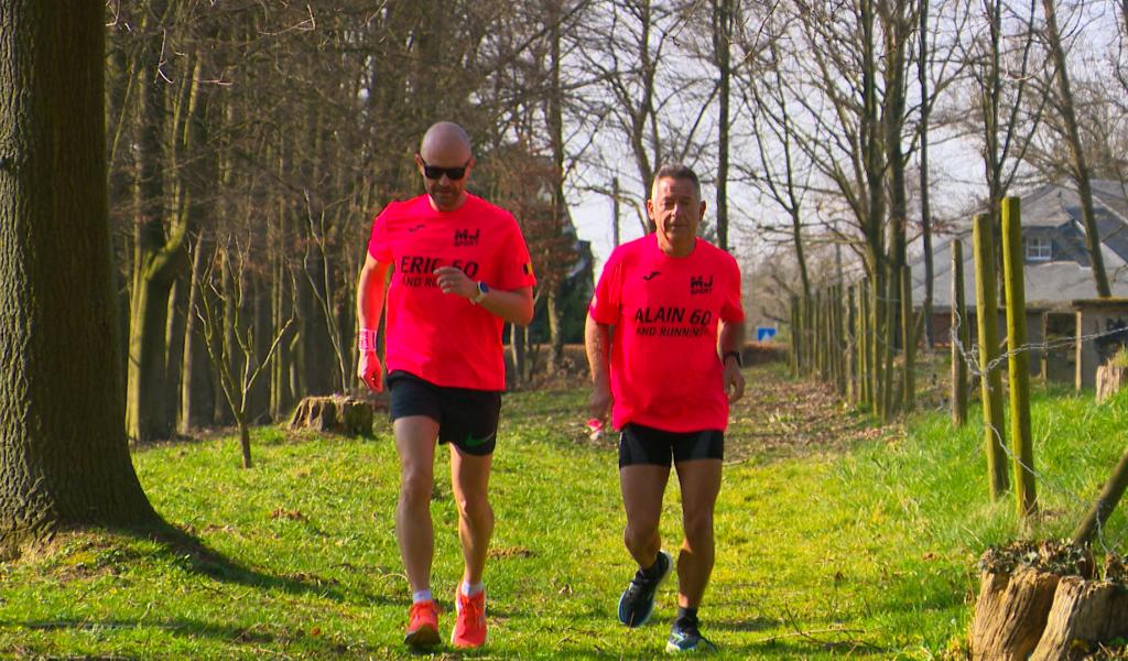 À 50 et 60 ans, Éric et Alain vont courir le marathon de Los Angeles
