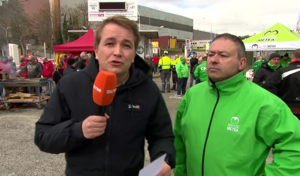 ArcelorMittal, Les Grignoux, deux secteurs différents solidaires dans la lutte sociale