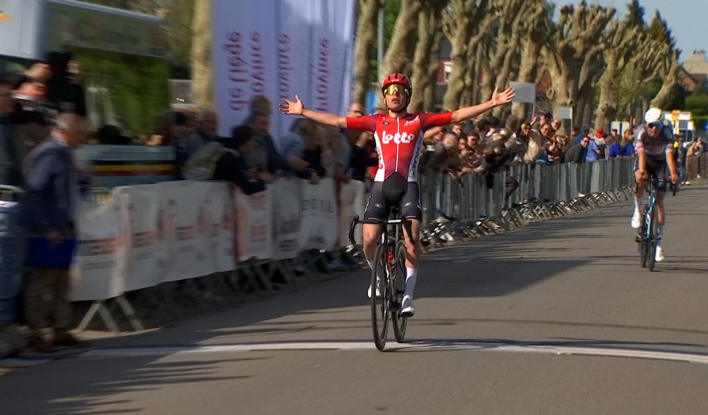 À 19 ans, Jarno Widar remporte Liège-Bastogne-Liège Espoirs