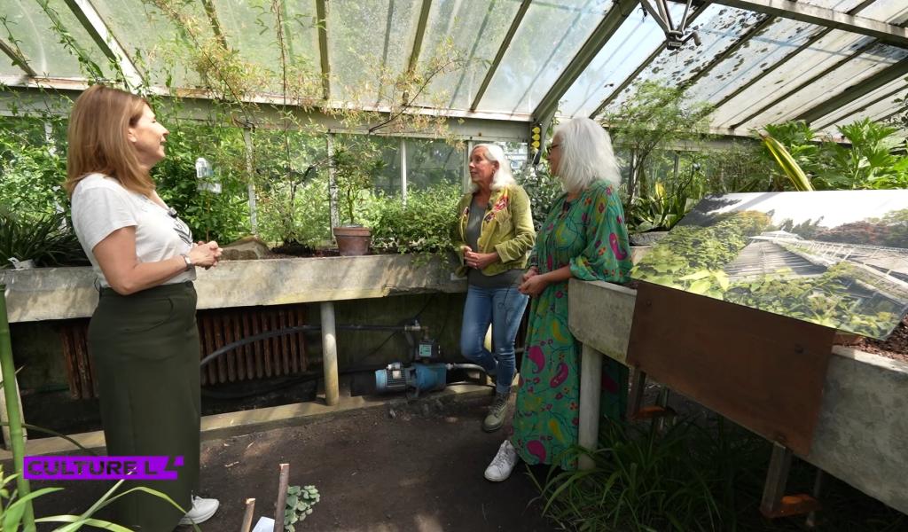 CultureL avec Marianne Grooteclaes aux serres du jardin botanique