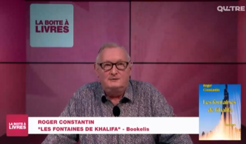 La Boîte à livres : Roger Constantin, les fontaines de Khalifa (Bookelis)