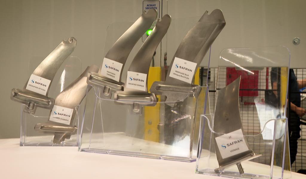 Safran installe sa 1re usine d'ailettes de moteurs d'avion à Marchin