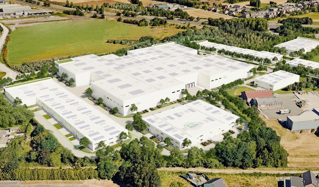 Le Green Business Park de Bonne Fortune sur les rails