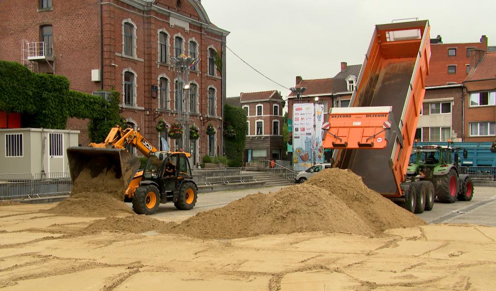 Waremme passe en mode plage !