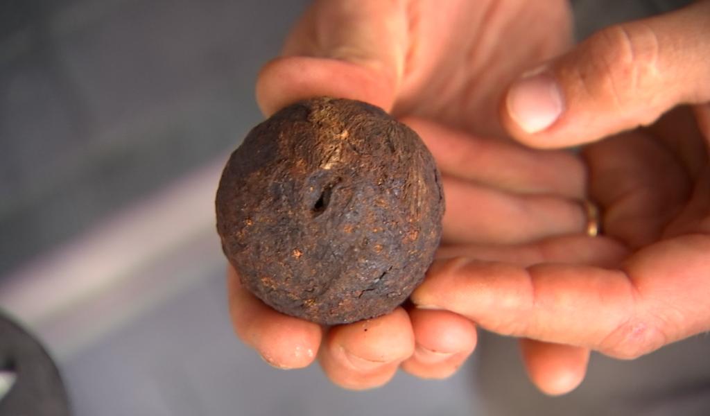 Un boulet pas très liégeois à Saint-Christophe
