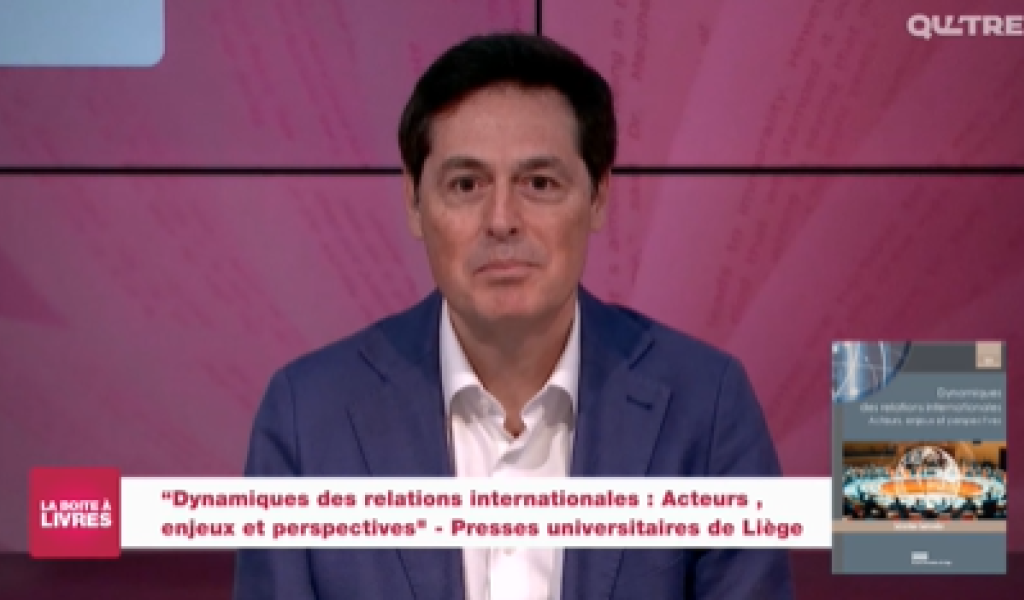 La Boîte à livres : Sébastien Santander, Dynamiques des relations internationales: Acteurs, enjeux et perspectives (Presses universitaires de Liège)
